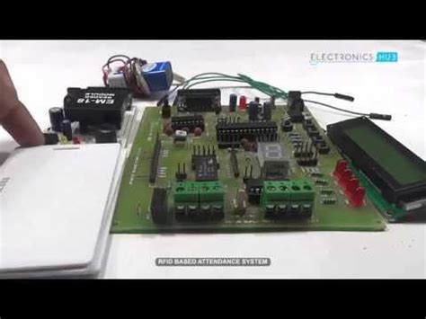 rfid attendance system using microcontroller|microcontroller rfid circuit diagram.